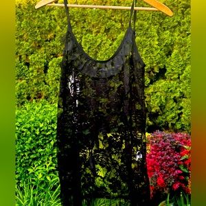 “Penthouse” Black Lace Lingerie (L/XL)